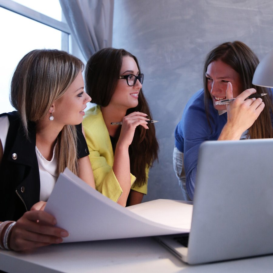 Business, work. People in the office